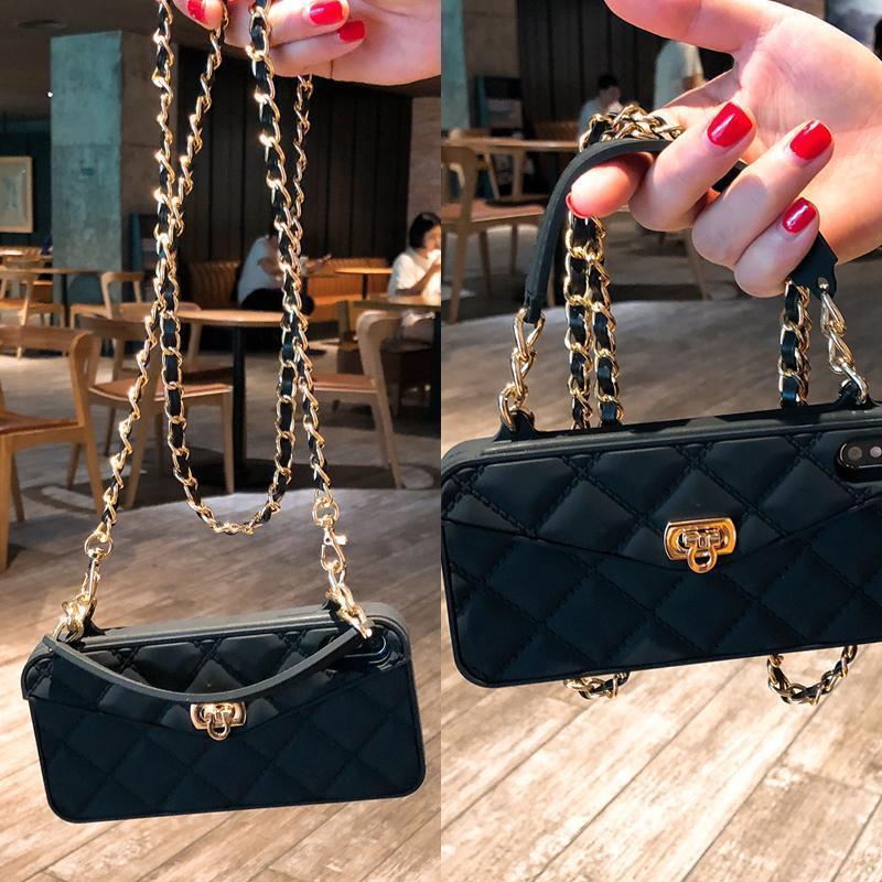 ChicHülle | Stilvolle Handtaschen-Handyhülle mit Kettenriemen