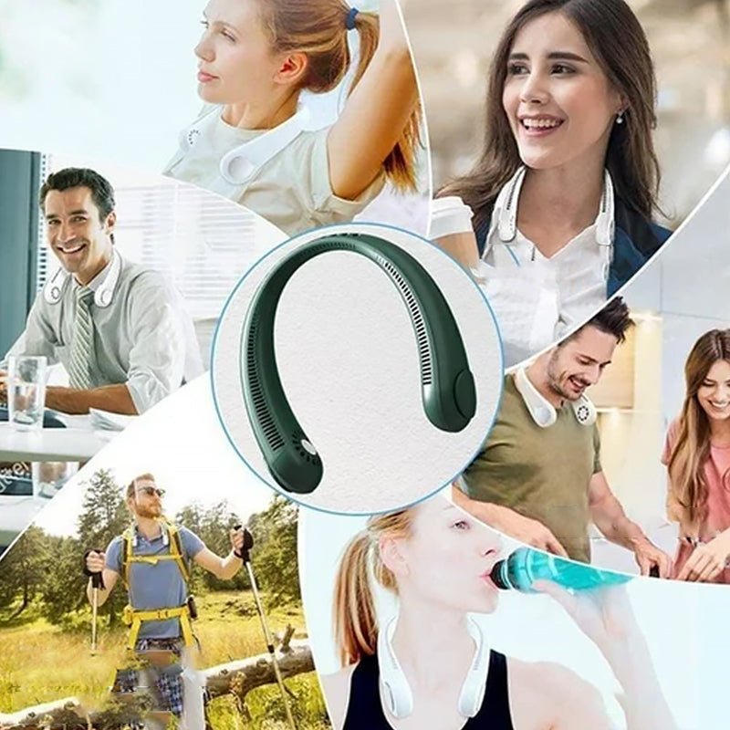 Tragbarer NeckFan™ Tragbarer Mini-Nackenventilator