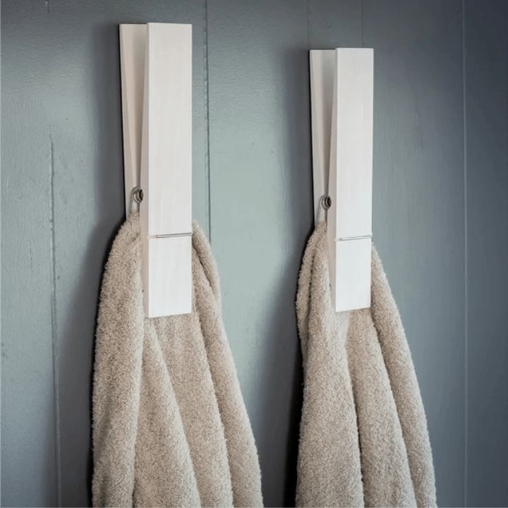 1+1 Gratis | Wandhalterung Wäscheklammer Handtuchhalter