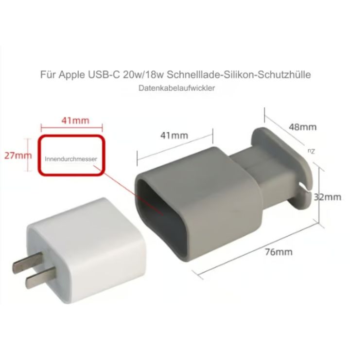 2+2 Gratis | Silikon ladegerät-organizer