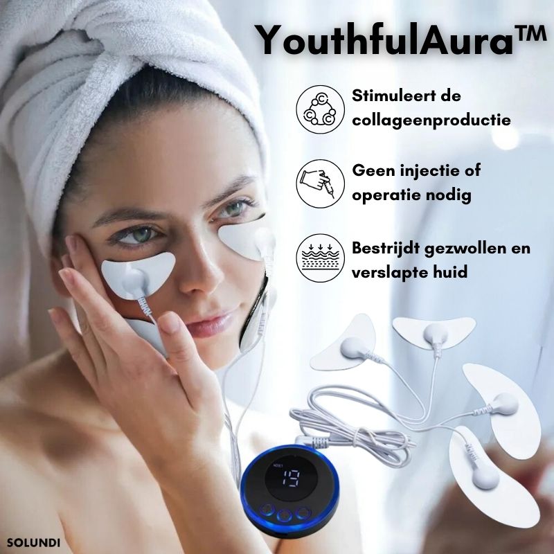 YouthfulAura™ - Angenehme & straffende Gesichtsmassage |  65% MEGARABATT