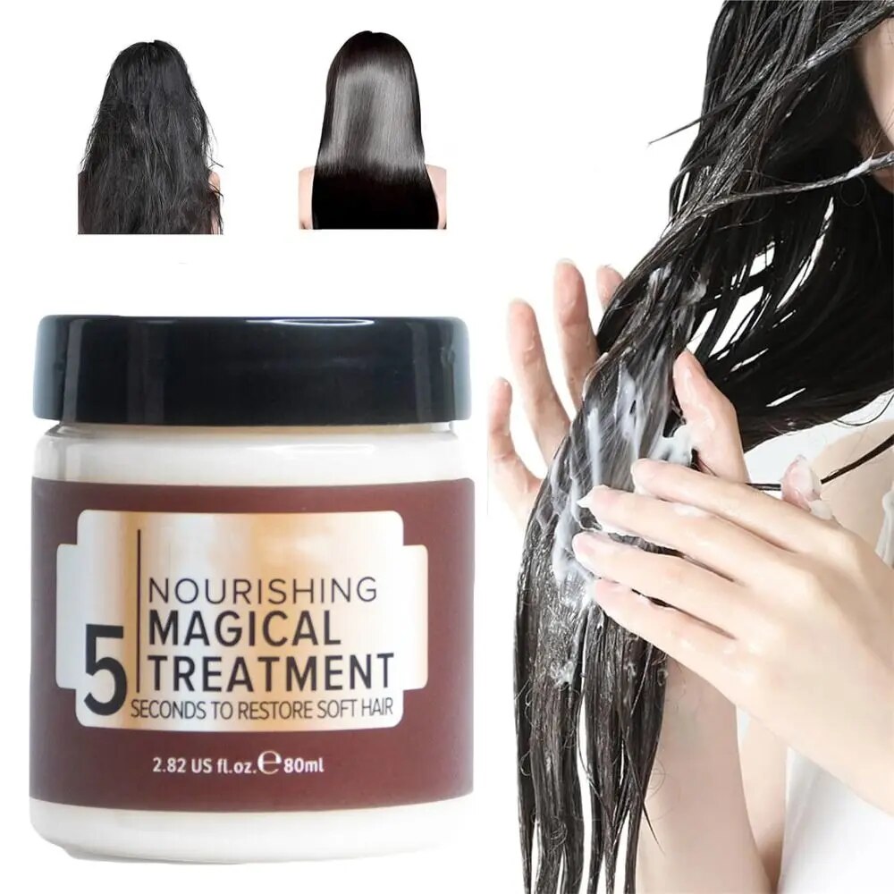 1+1 GRATIS | Glossiq™ Haarkur — Verwandelt Trockenes, Krauses Haar Sofort in Glatte, Seidige Perfektion