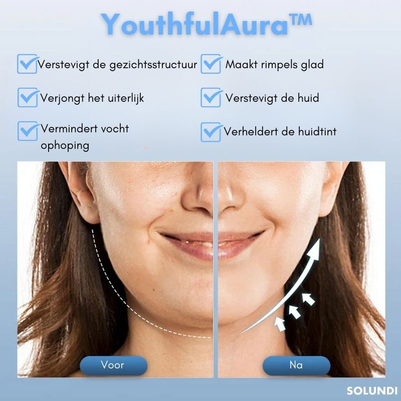 YouthfulAura™ - Angenehme & straffende Gesichtsmassage |  65% MEGARABATT