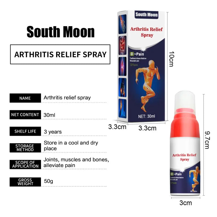 1+1 Gratis | South Moon™ - Lendenwirbelsäulen-Kälte-Gel-Spray