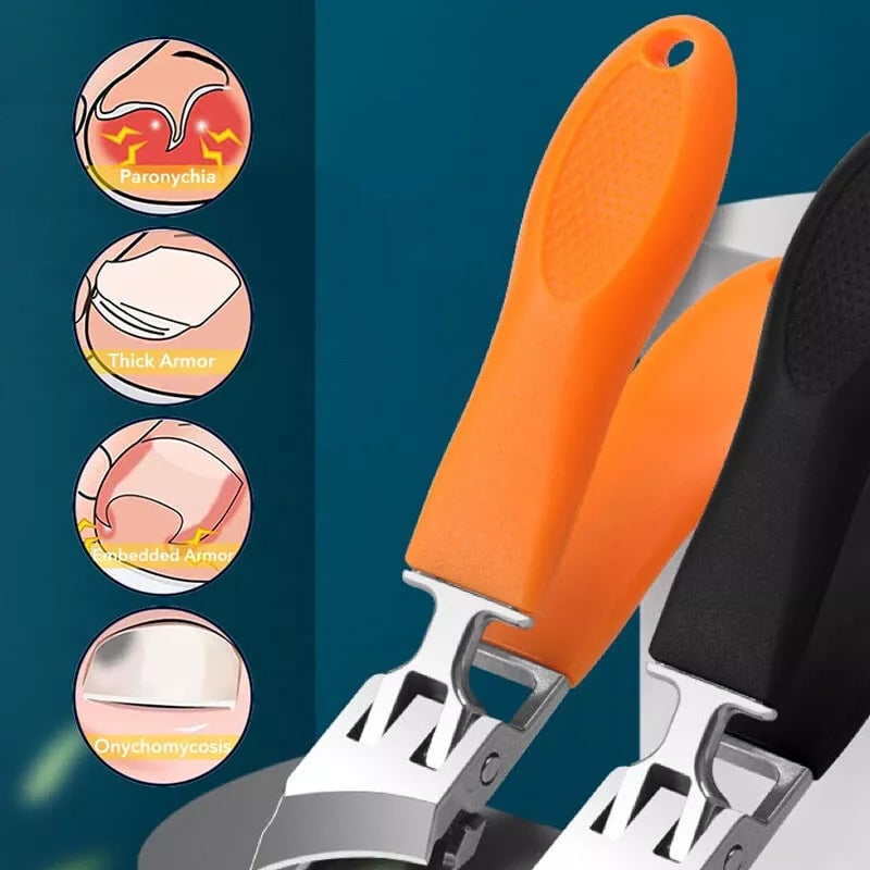 CutterPro™ - Weit öffnende, spritzwassergeschützte, abgewinkelte Nagelknipser
