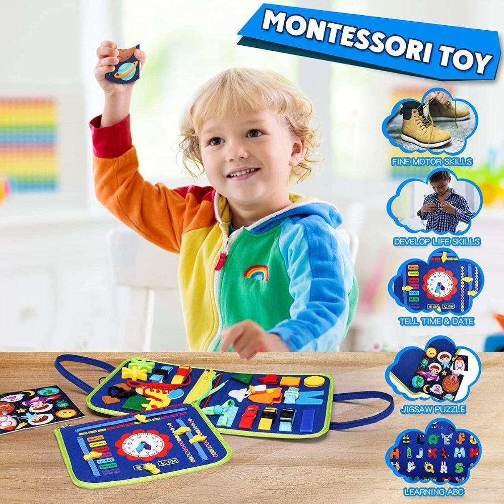 Montessori filz-spielbrett