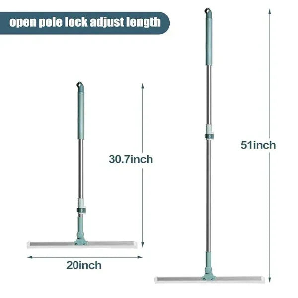 FlexiWipe – Multifunktions-Wischer | Verstellbare Silikonklinge | 180° drehbarer Kopf