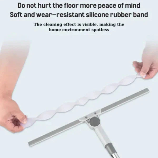 FlexiWipe – Multifunktions-Wischer | Verstellbare Silikonklinge | 180° drehbarer Kopf