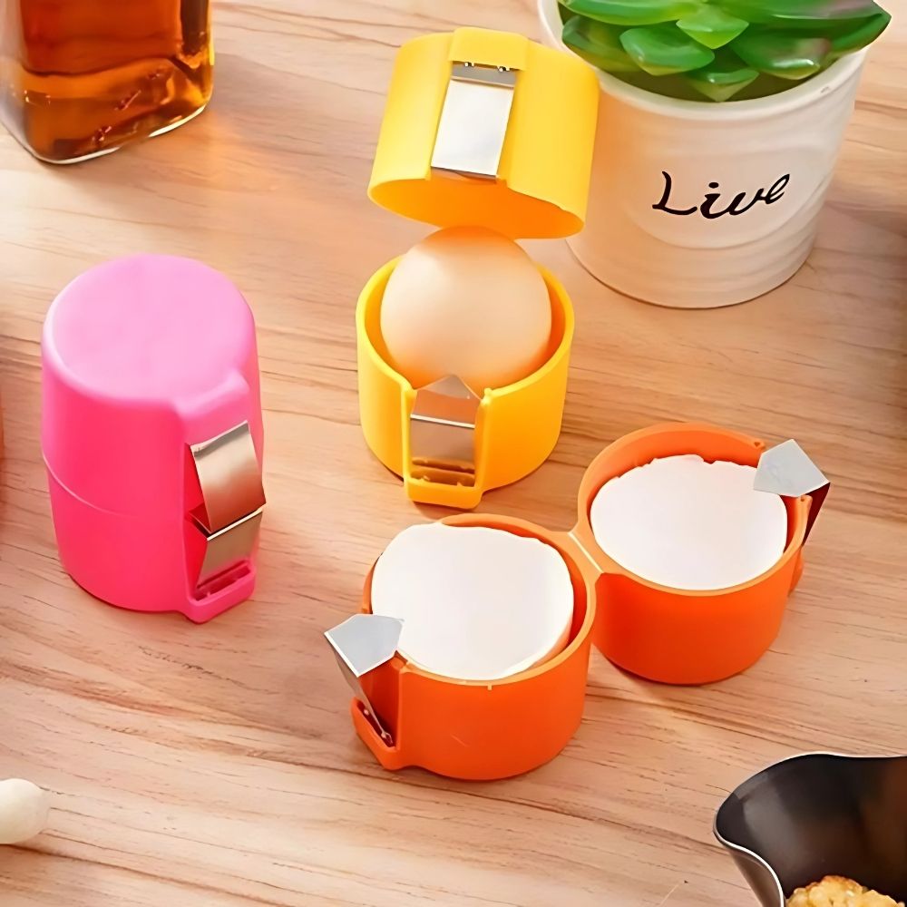 EggCracker™ | Effizienter Eierschalenöffner und -trenner [1+1 Gratis]