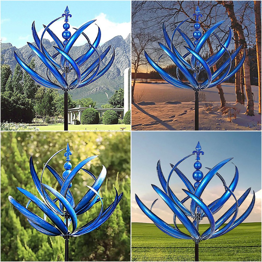 SerenitySpin™ - Erleben Sie die Schönheit der Lotus Windglocke in Ihrem Garten!