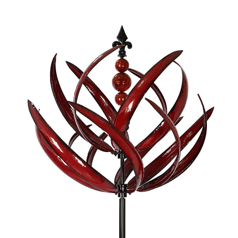 SerenitySpin™ - Erleben Sie die Schönheit der Lotus Windglocke in Ihrem Garten!