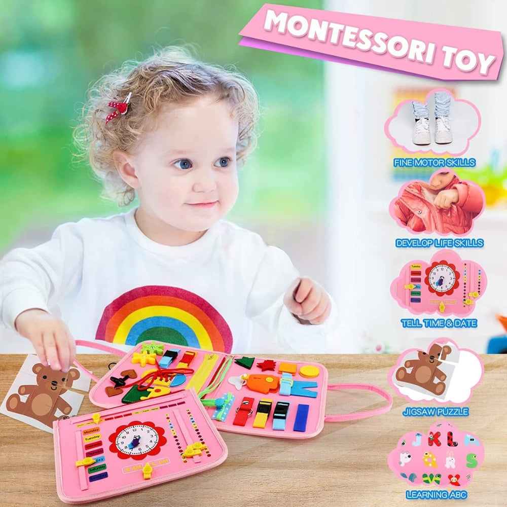 Montessori filz-spielbrett