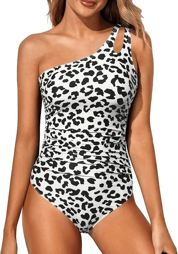 GlamSuit™ – One-Shoulder-Badeanzug