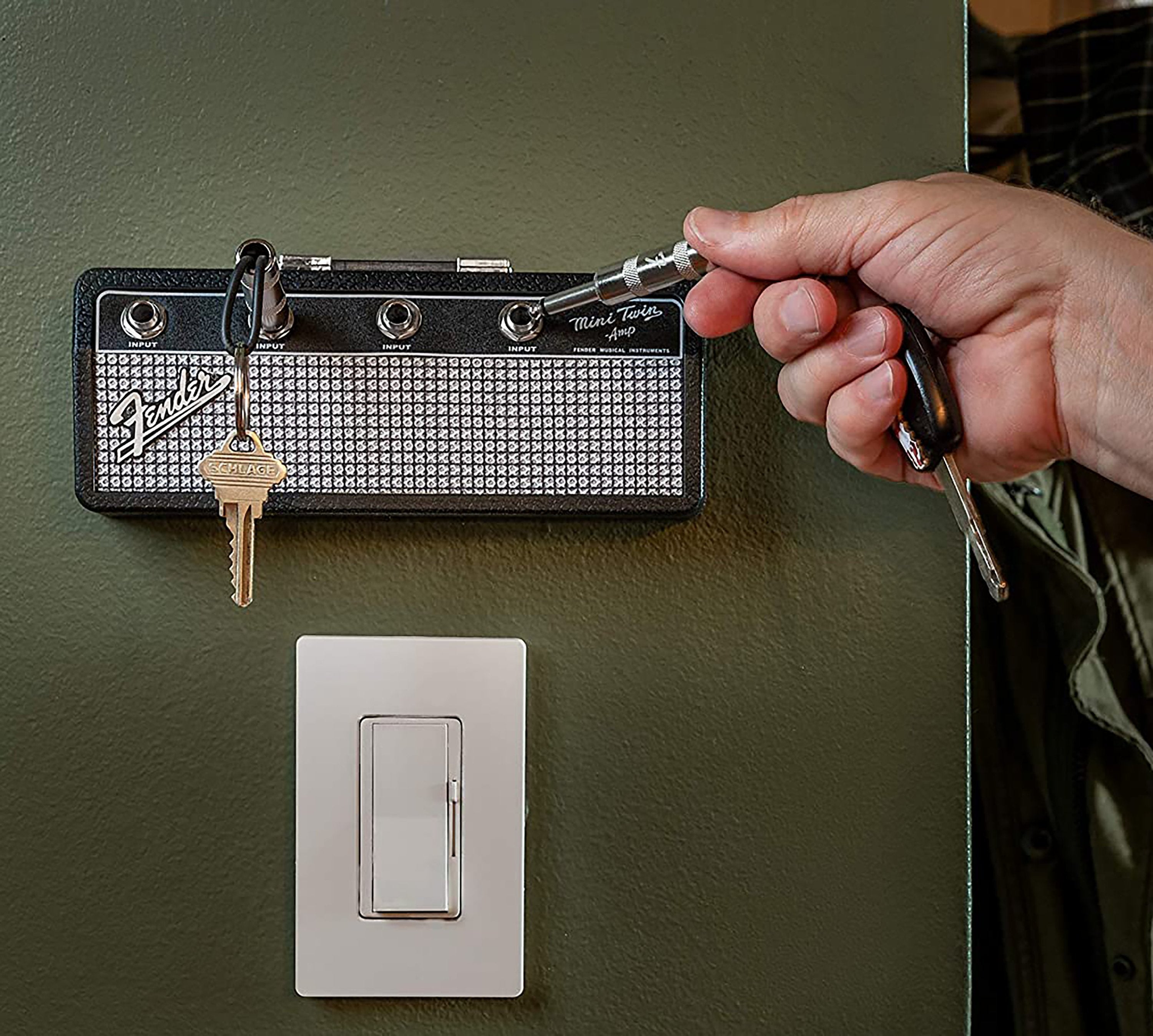 Keyamp™ - Musikalischer Jack Rack Schlüsselhalter