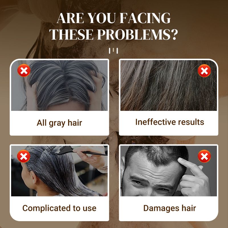 1+1 Gratis | Colora™ -  Lang anhaltendes natürliches Haarfarbe Shampoo