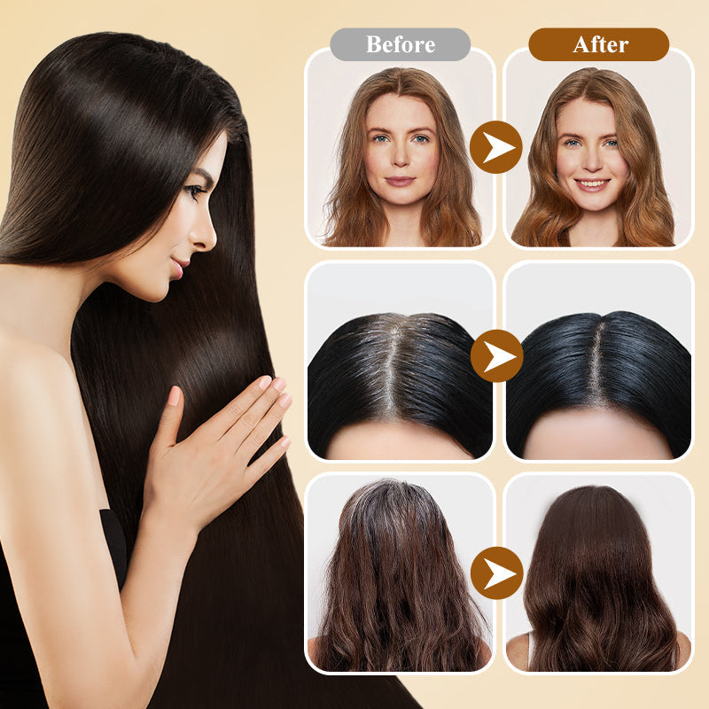 1+1 Gratis | Colora™ -  Lang anhaltendes natürliches Haarfarbe Shampoo