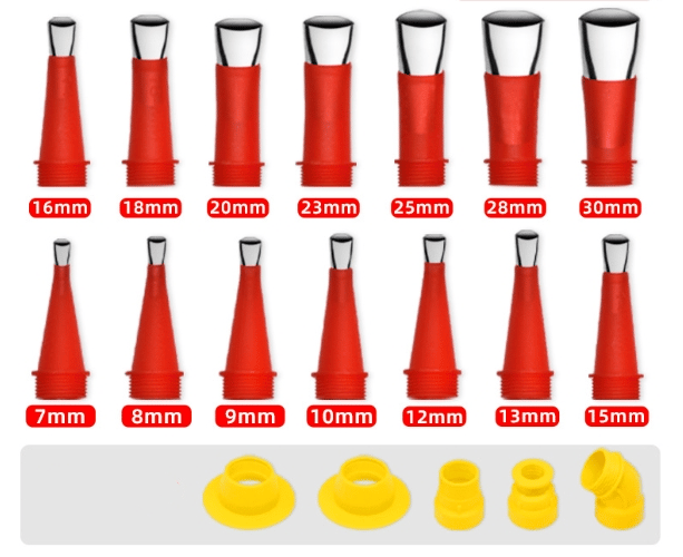 SureSealPro™ Düsen-Set – Meistere jede Ecke mit makellosen, professionellen Dichtungen