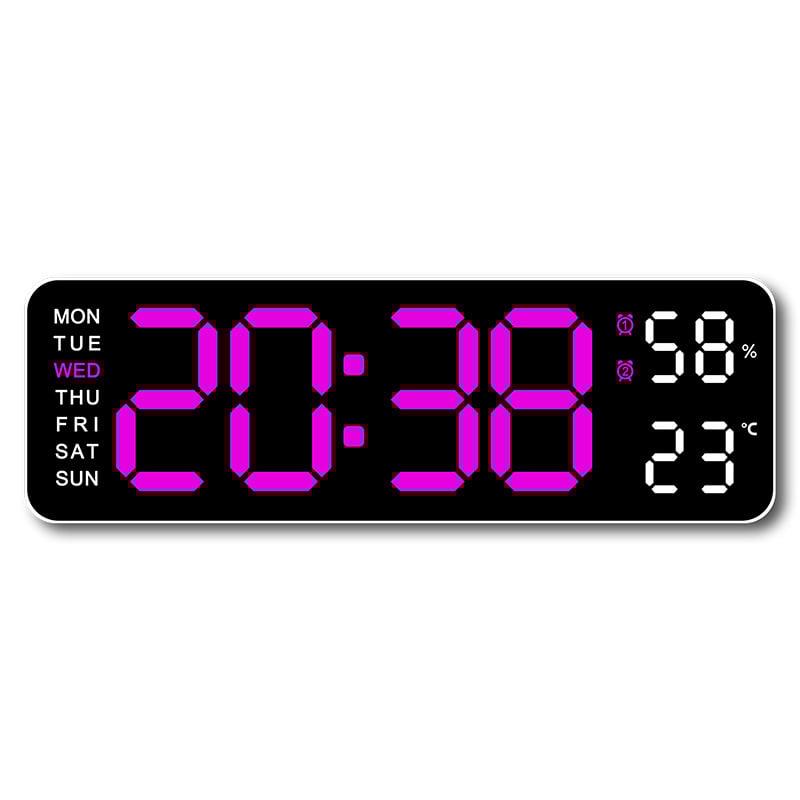 TimeLite™ - Verbesserte digitale Wanduhr mit großem Display