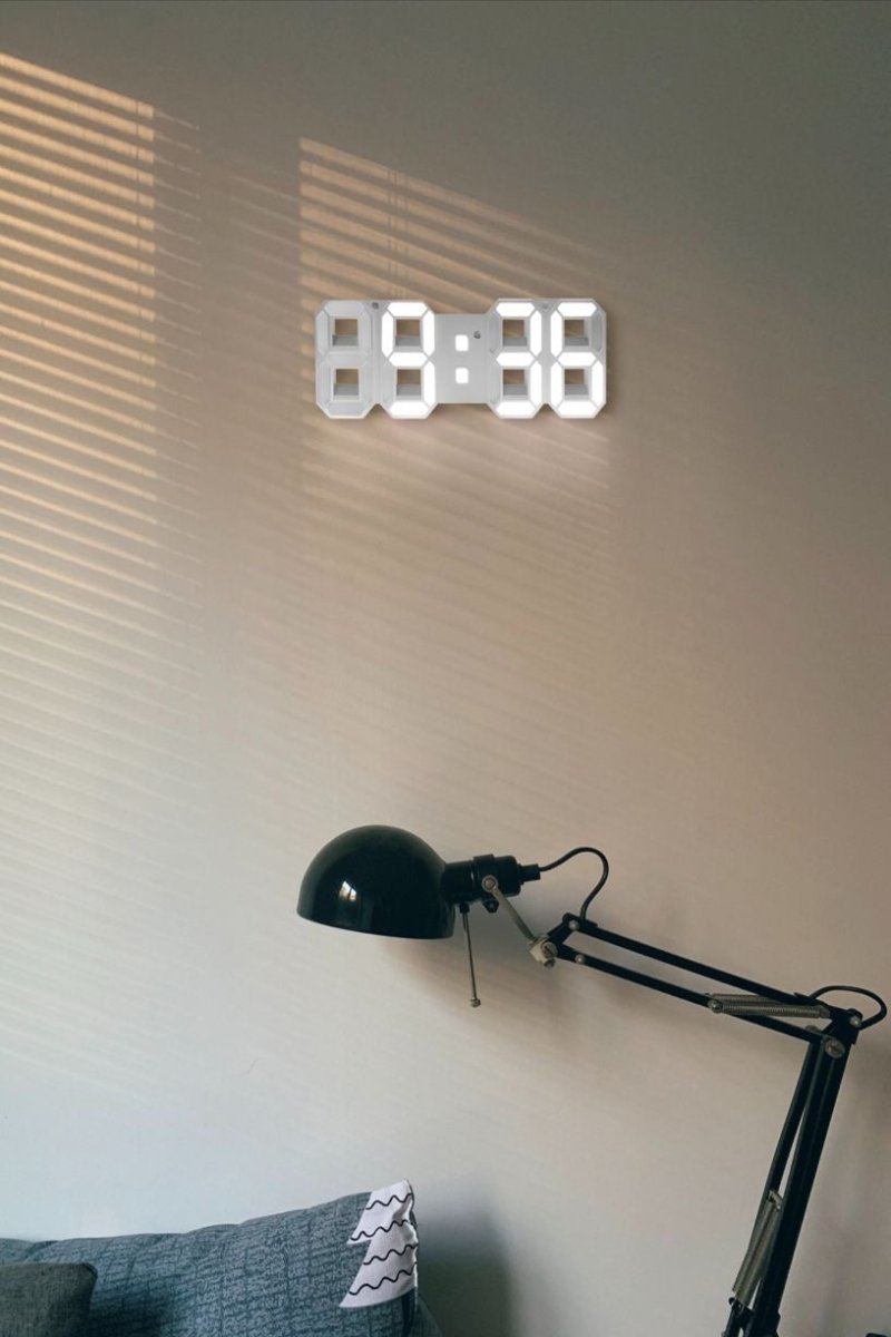 LumaPulse™ 3D LED Wanduhr – Verwandeln Sie Ihren Raum mit einem atemberaubenden, stimmungshebenden Leuchten