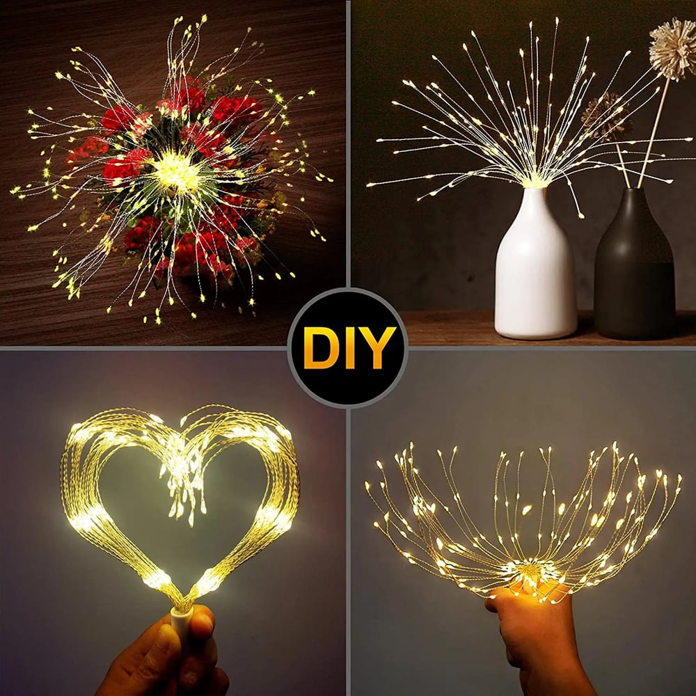 2+1 GRATIS | Hängende Sternenlichter – Magische Atmosphäre für Ihr Zuhause