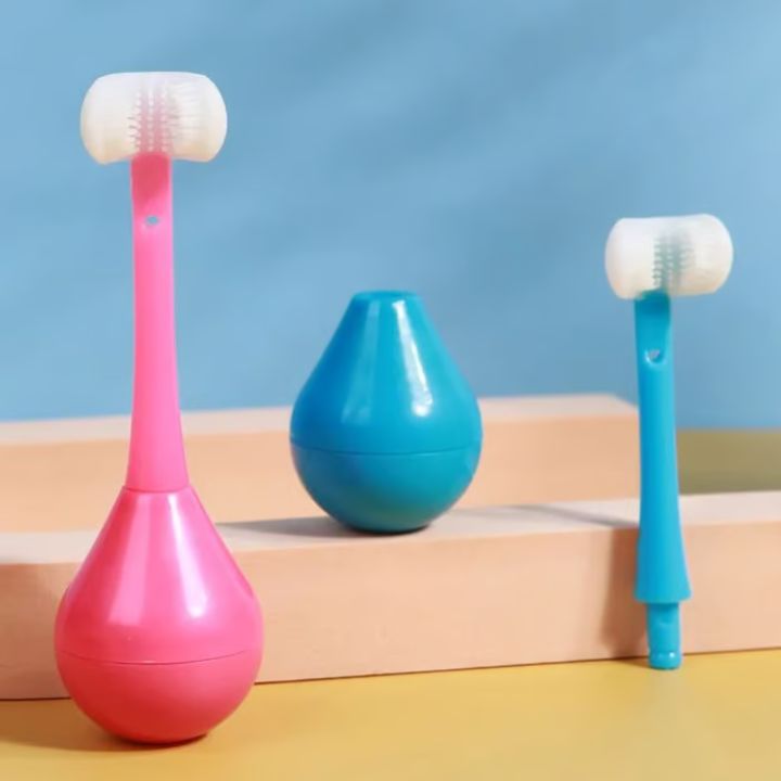1+1 Gratis | Drei-Seiten-Zahnbürste für Kinder