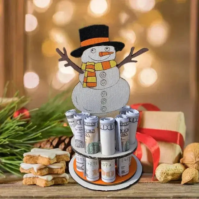 1+1 GRATIS | Weihnachtliche Geldhalter-Dekoration