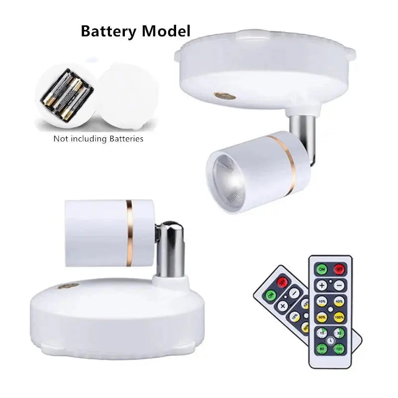 Kabelloser LED-Strahler – Flexibel, Dimmbar, Stilvoll