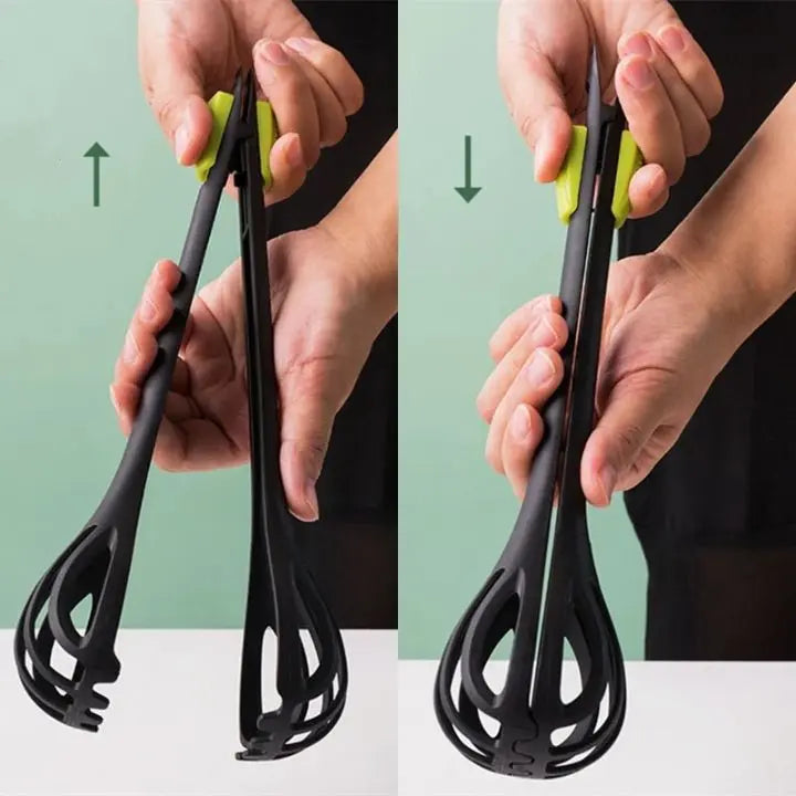 1+1 Gratis | Multifunktionaler Schneebesen mit integriertem Lebensmittelclip