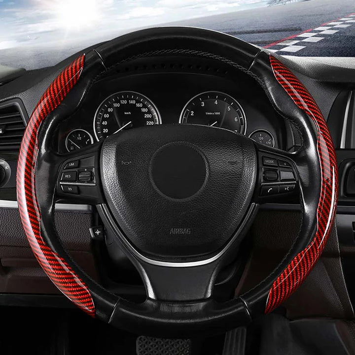 ﻿﻿Auto Lenkradabdeckung™ | Ultradünnes Design | Rutschfest | Schweißresistent