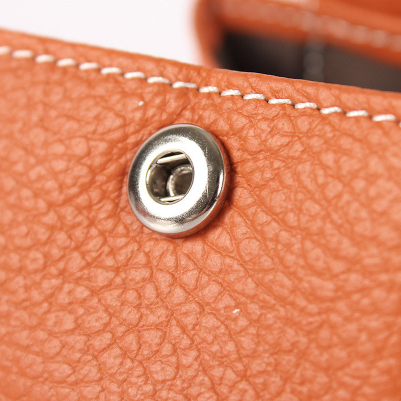 Elegante Mini-Leder-Geldbörse für den Alltag