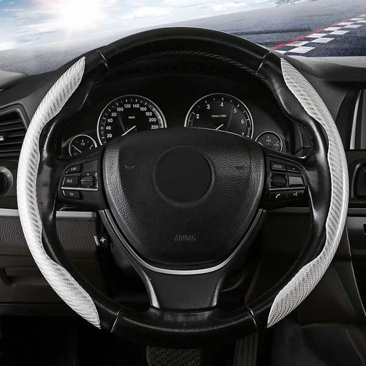 ﻿﻿Auto Lenkradabdeckung™ | Ultradünnes Design | Rutschfest | Schweißresistent