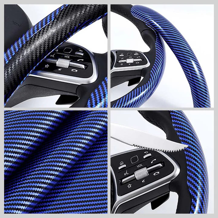 ﻿﻿Auto Lenkradabdeckung™ | Ultradünnes Design | Rutschfest | Schweißresistent