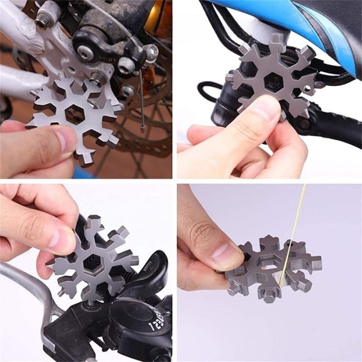 1+1 Gratis | Schneeflocke 18-in-1 MultiTool (2 Stücke)