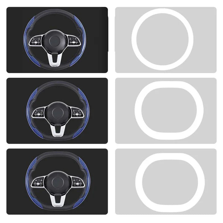 ﻿﻿Auto Lenkradabdeckung™ | Ultradünnes Design | Rutschfest | Schweißresistent