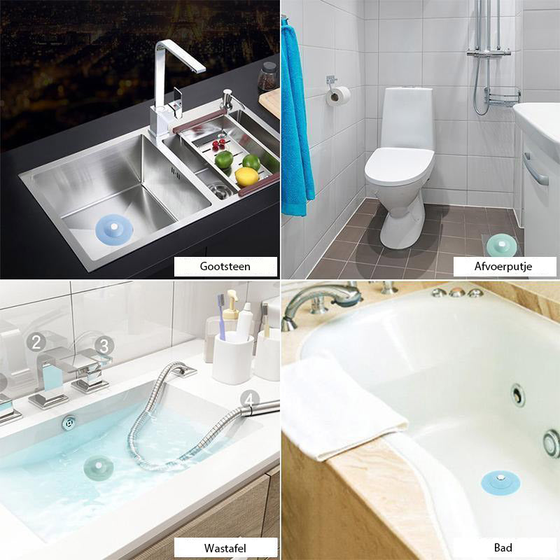 2+1 GRATIS | DrainMaster™ – Verhindert Verstopfungen & hält das Wasser zurück!