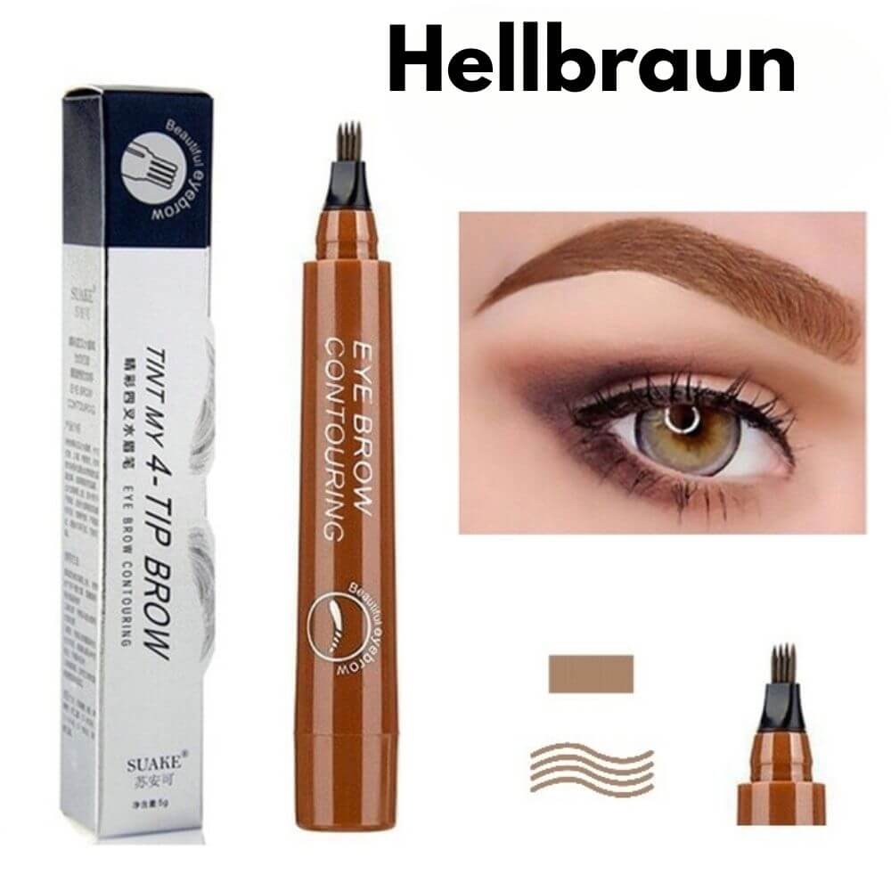 PerfekteBrauen | 4-Spitzen Augenbrauenstift für natürliche Brauen