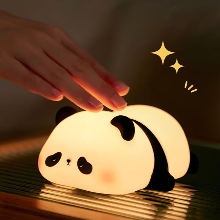 Panda Nachtlicht – Weiches, wiederaufladbares und vielseitiges
