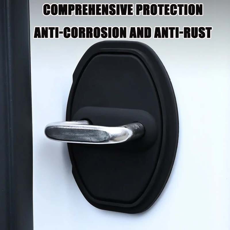 LatchGuard™ - Verhindern Sie Schäden und Kratzer am Türschloss mit langlebigen Silikonabdeckungen (4 Stück)