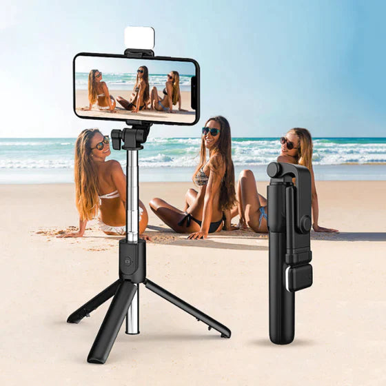 LightSnap™ - Bluetooth Selfie-Stick mit Stativfunktion