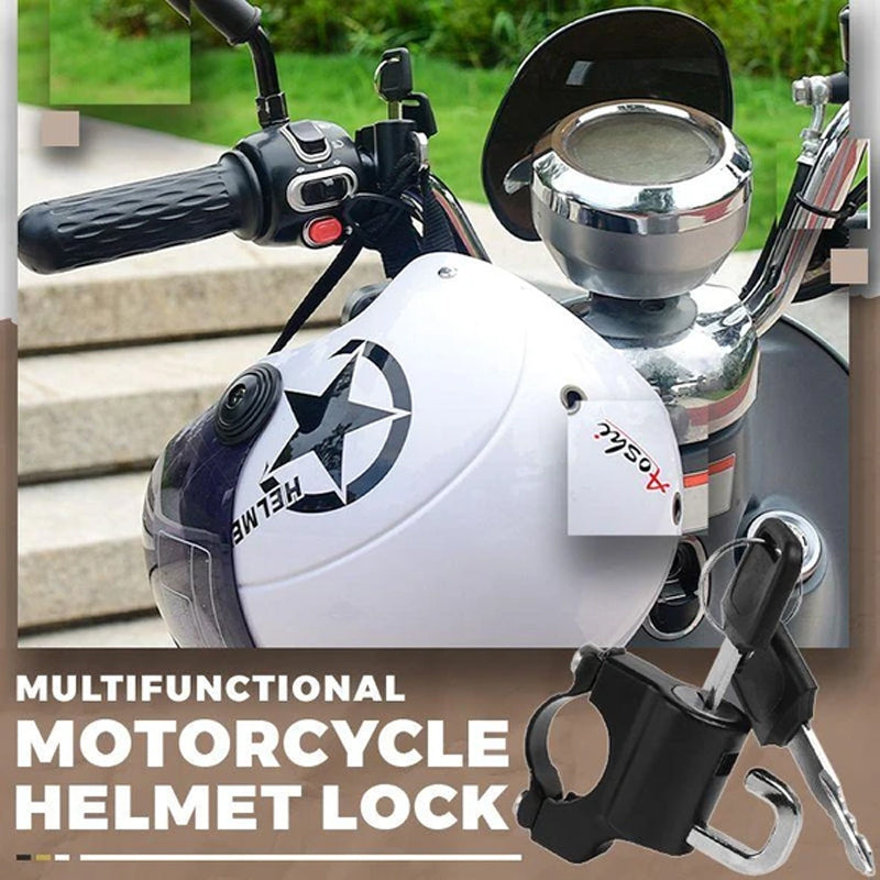 1+1 GRATIS | HelmiLock™ Multifunktionales Motorrad-Helmschloss