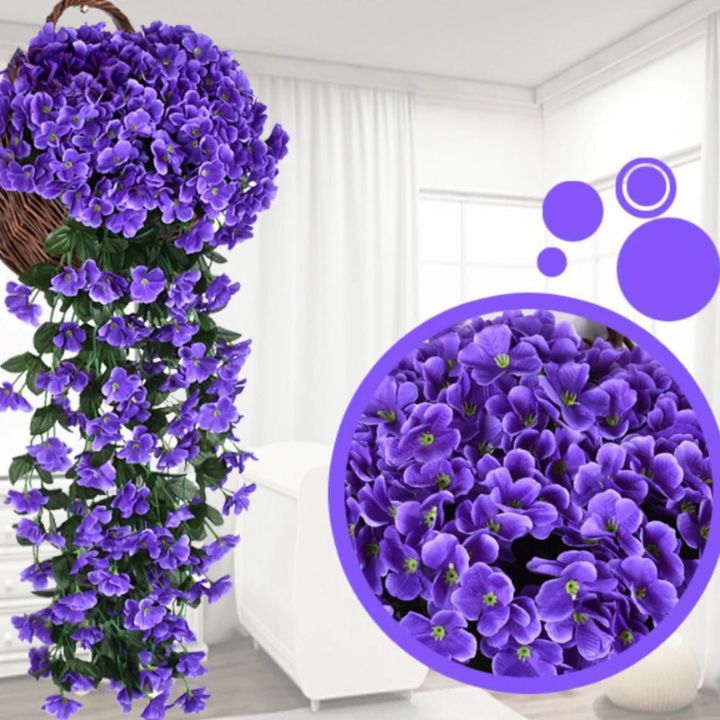 1+1 Gratis | Künstliche Hängeblumen für Innen & Außen