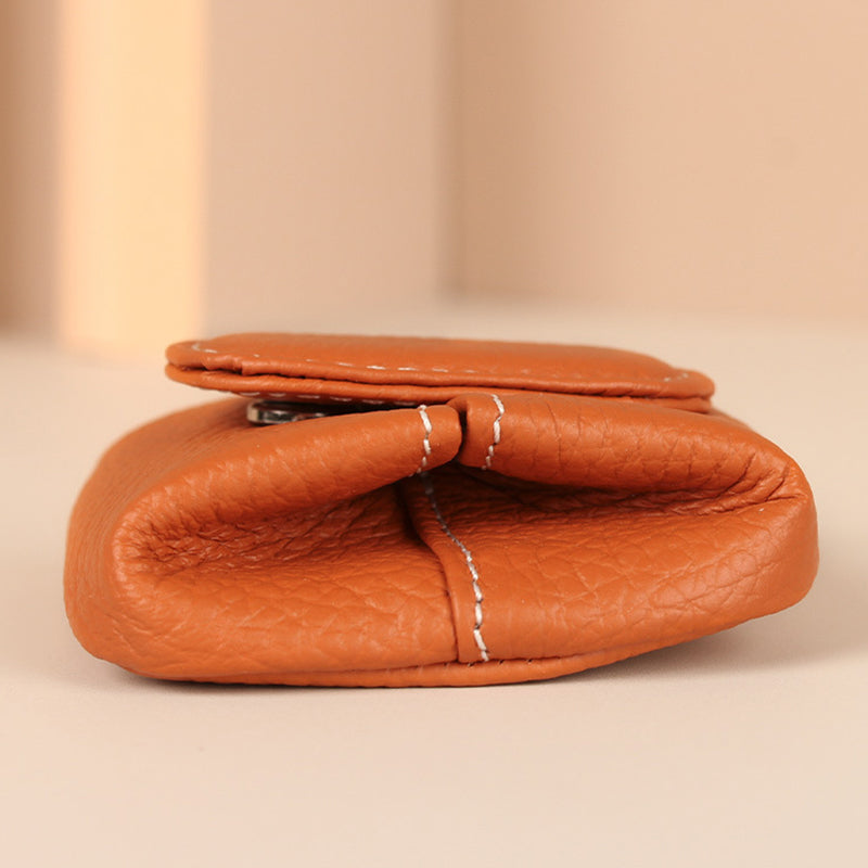 Elegante Mini-Leder-Geldbörse für den Alltag
