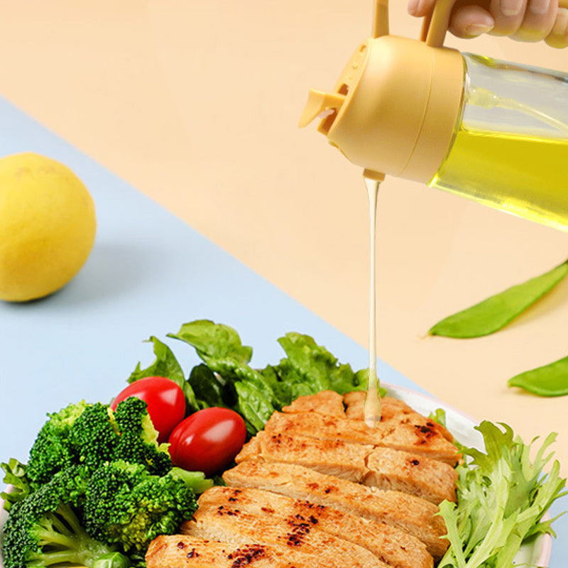 50% RABATT | EasyOil - 2 in 1 Ölsprüher und -spender aus Glas [Letzter Tag Rabatt]