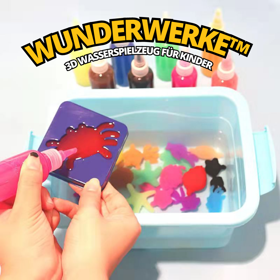 Wunderwerke™ - 3D-Wasserspielzeug für Kinder (KOMPLETTES KIT)