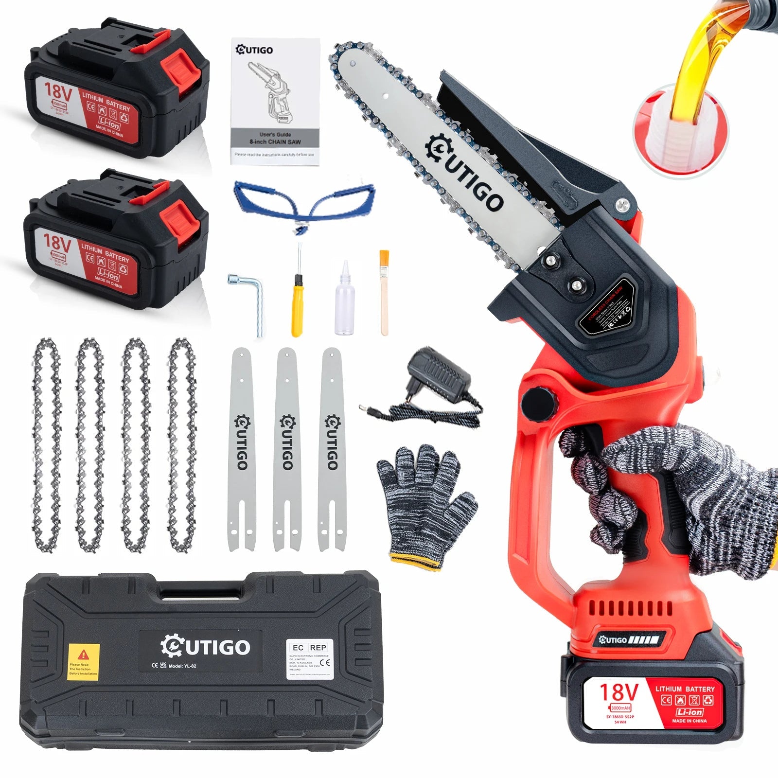 Die SuperSaw - Ultra-Powerful Handgeführte Elektrische Mini-Kettensäge