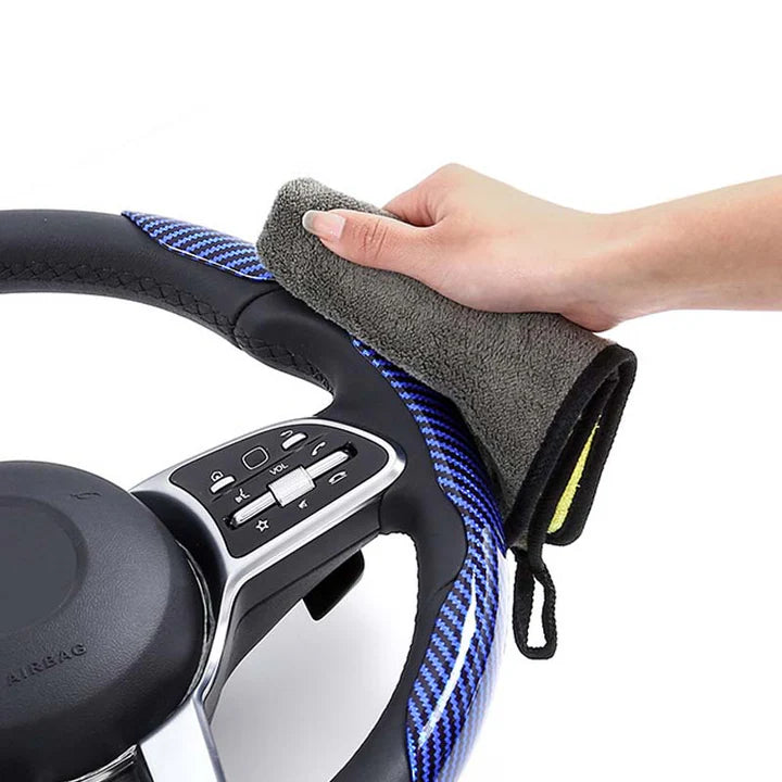 ﻿﻿Auto Lenkradabdeckung™ | Ultradünnes Design | Rutschfest | Schweißresistent