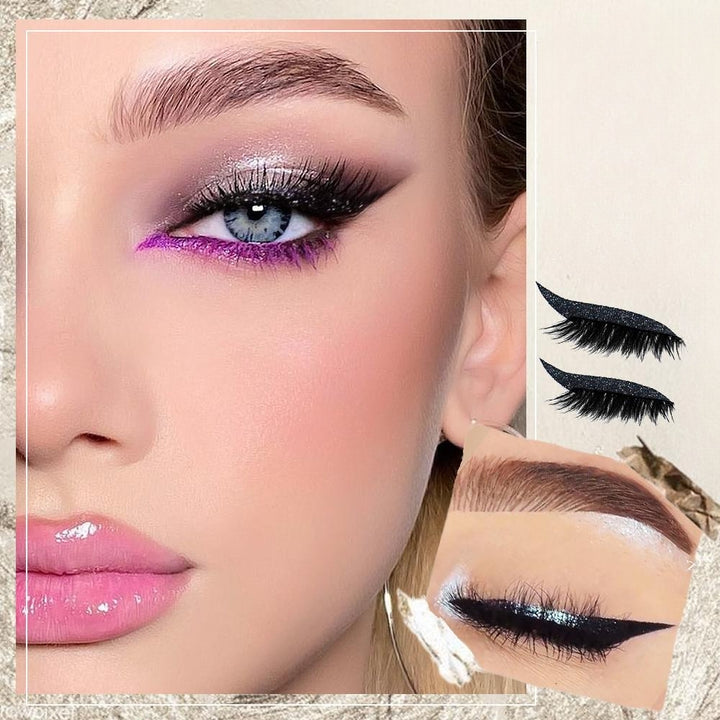 Wiederverwendbare Sticker für Wimpern und Eyeliner | 50% RABATT