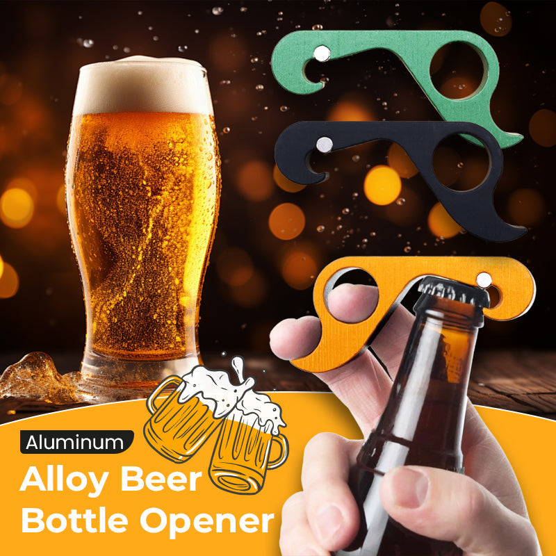 OneHandPop™ - Bierflaschenöffner aus Aluminiumlegierung