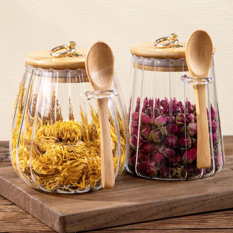 1+1 GRATIS | Luftdichtes Tee- & Zucker-Glas – Hält den Inhalt frisch & trocken