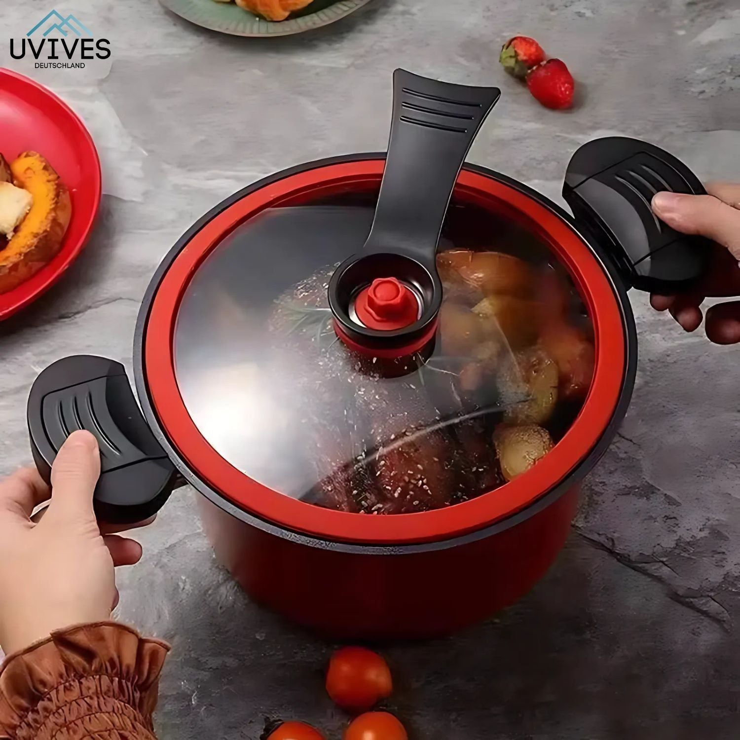 SpeedPot™ - Innovativer Mikro-Schnellkochtopf